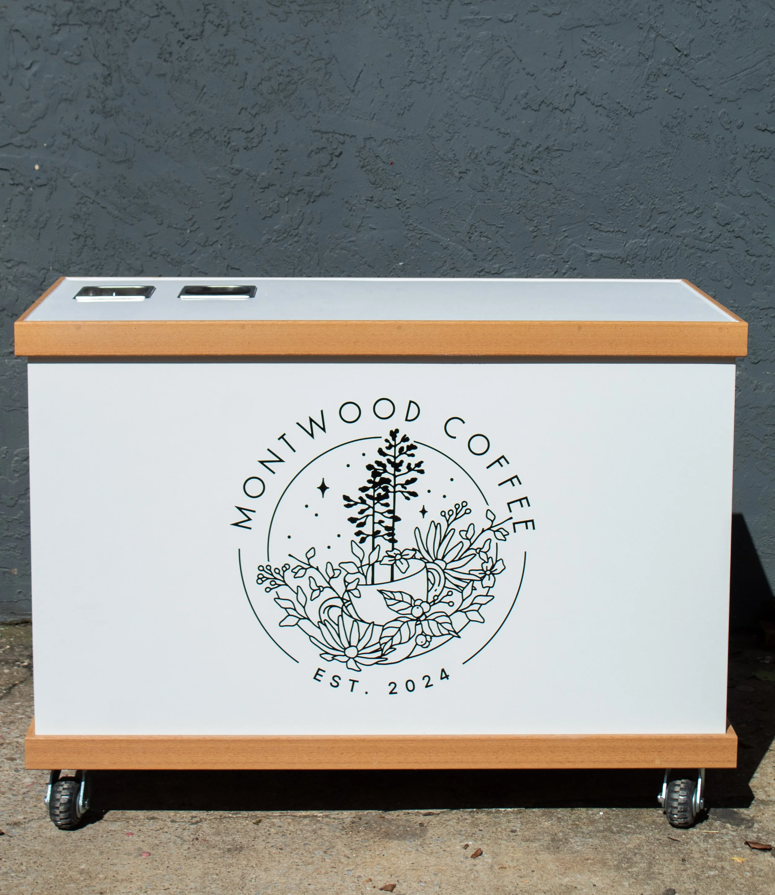 Montwood Coffee Bar compact mobile coffee unit
